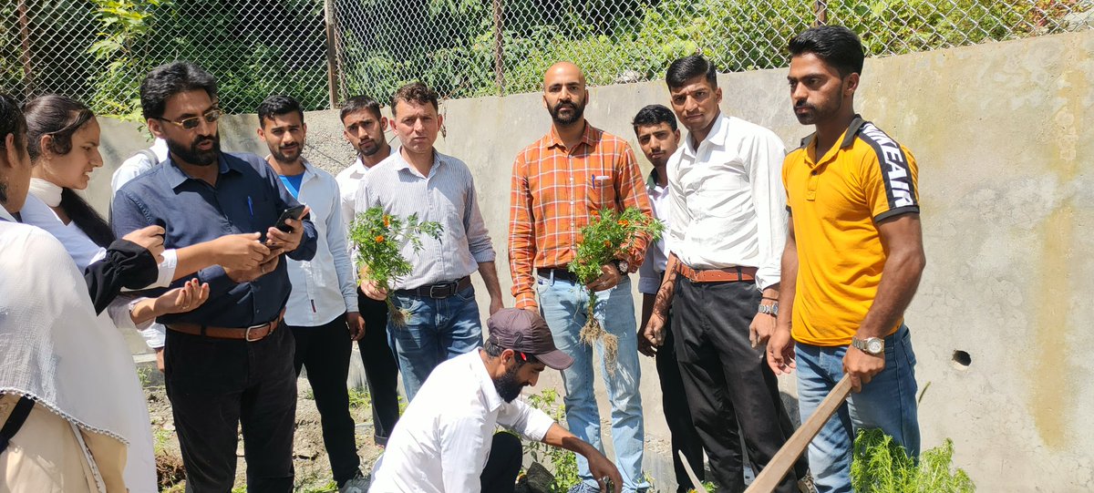SportsGdck's tweet photo. ☘️ Plantation of #Saplings at #Gdck by #NSS #Sports &amp; #LiteraryCommittee https://t.co/wPZW7BWIzb