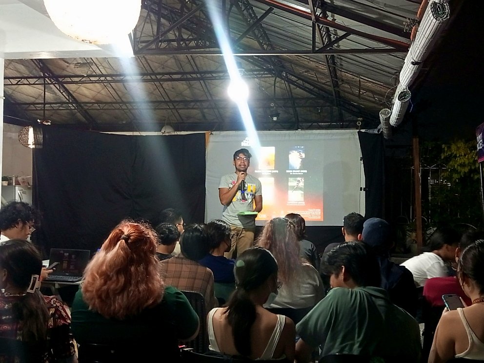 katribuphils's tweet photo. May open jam din pagkatapos ng film-showing, kaya ano pang hinihintay niyo, tara na dito sa @HRPECPhils, Fil Garcia Tower, Kalayaan Ave., QC!
#Fight4OurFuture
#StopTheAttacks
#StandWithIPs https://t.co/aBAwGWXwfr