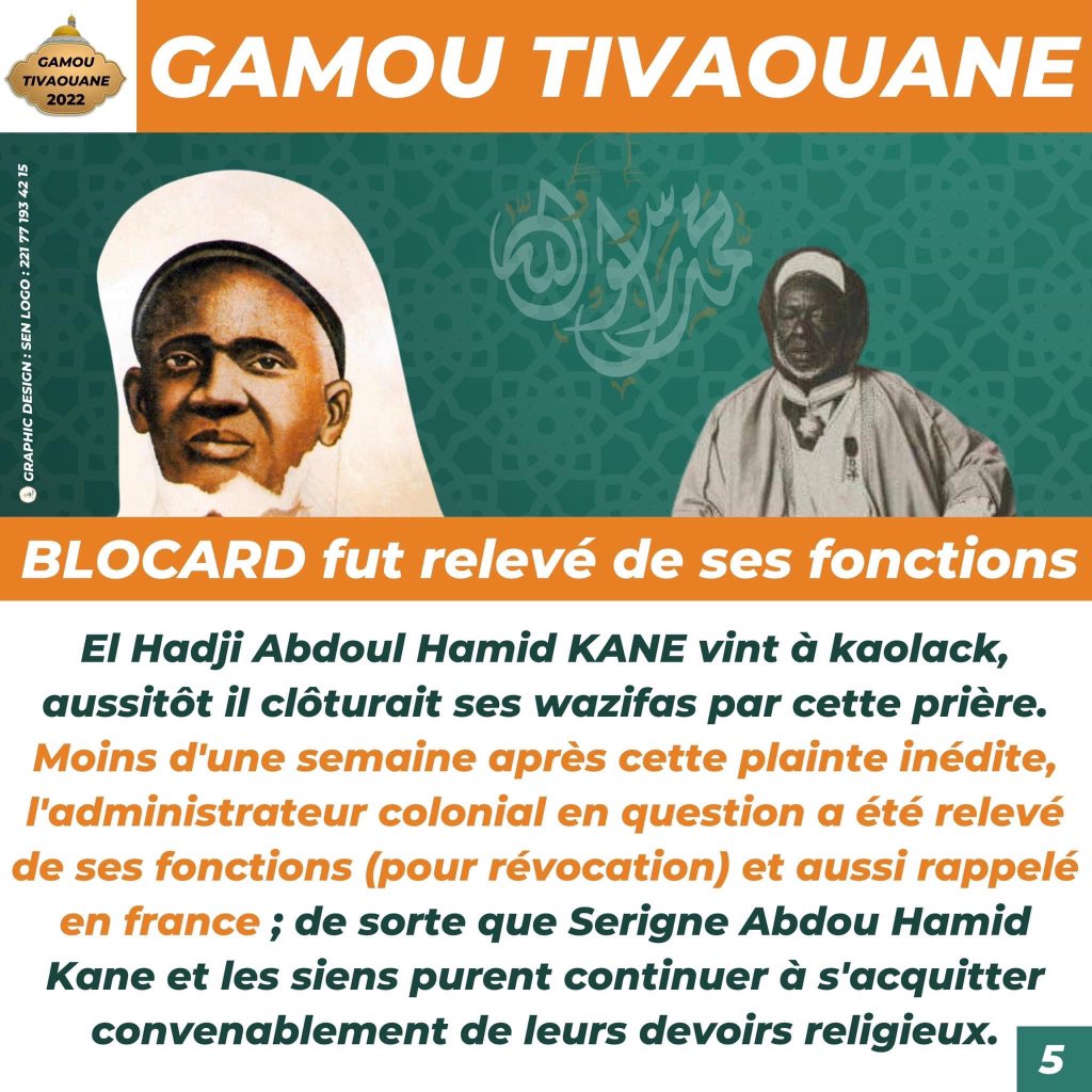 MamadouIbnAbdal's tweet photo. LES LIEUTENANTS DE MAODO
CHEIKH ABDOUL HAMID KANE
DE LA HAUTE ÉRUDITION AU SERVICE DE MAODO
ORIGINE DE LA QACIDA ALÂ YA RASSOULALAHI
2/2 ⤵️
#ÂlaYaRassoulallahi #Qacida #Maodo https://t.co/0WZKQeXcws