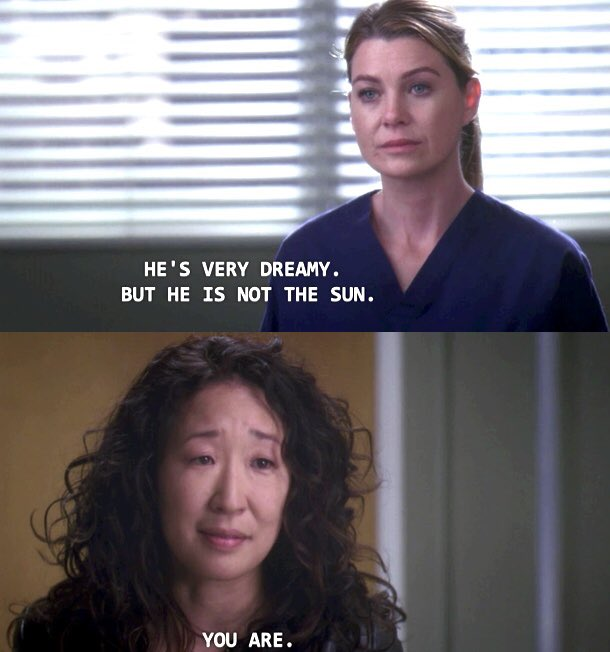 GreysAnatomyHD's tweet photo. THE Grey’s Anatomy quote that will forever be timeless ❤️ https://t.co/glRmWZU6mM