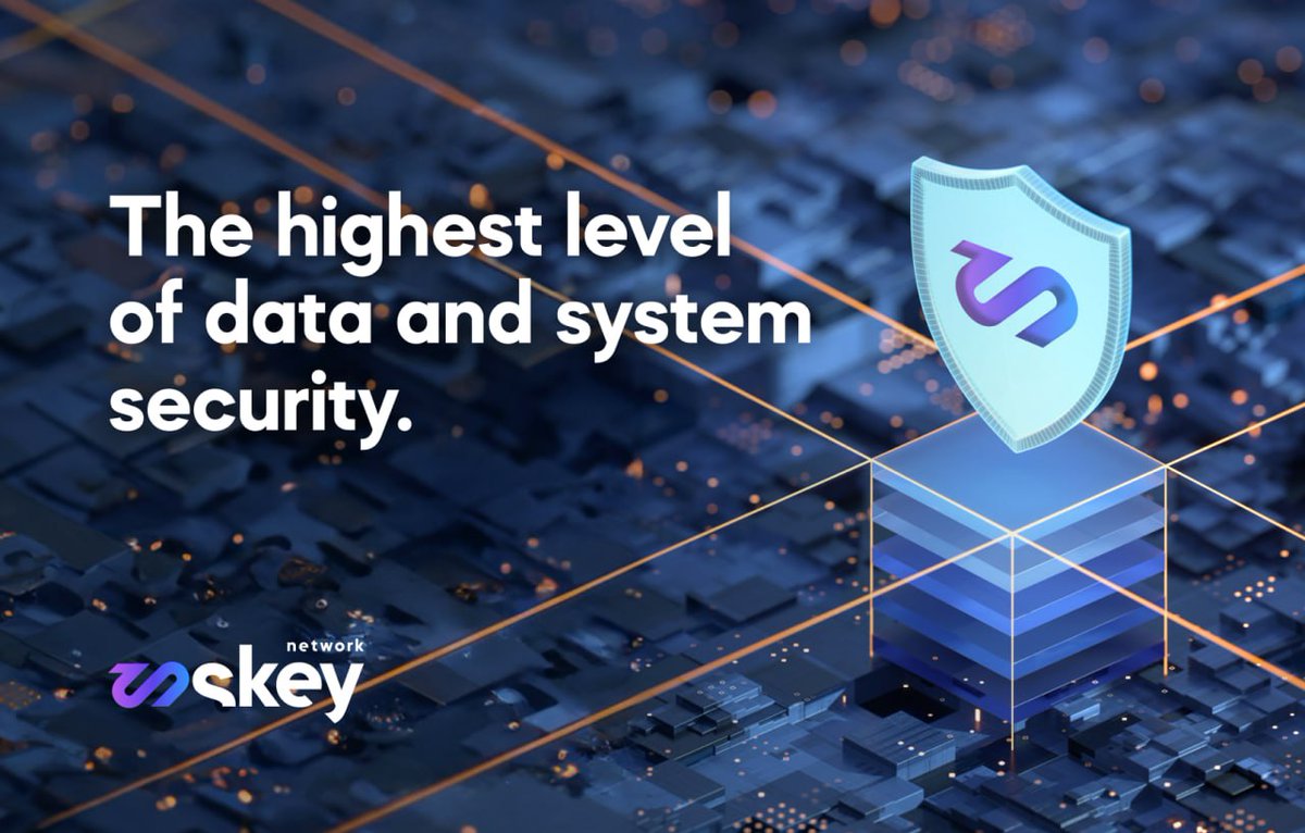 SkeyNetwork's tweet photo. #SkeyNetwork #technology provides the highest level of data and system security.
Our solutions guarantee stability and peace of mind for your organization.
Choose the future with #SkeyBox blockchain technology! ๐๐
#Cybersecurity #Digitization #DurableMedium https://t.co/W570rGyzem