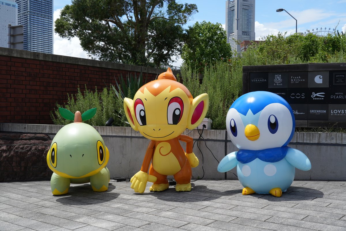 oricon_anime_'s tweet photo. ⚡横浜 #WCS2023 フォトスポット

「ポケモン」各地方の"御三家"オブジェ
あなたはどの世代？推しの3匹と撮影しよう

📸ほか写真全60枚
https://t.co/CkNbJpHhka

#ポケモンWCS2023 #pokegenicyokohama #WCS #ポケジェニック https://t.co/lvdipbZVox
