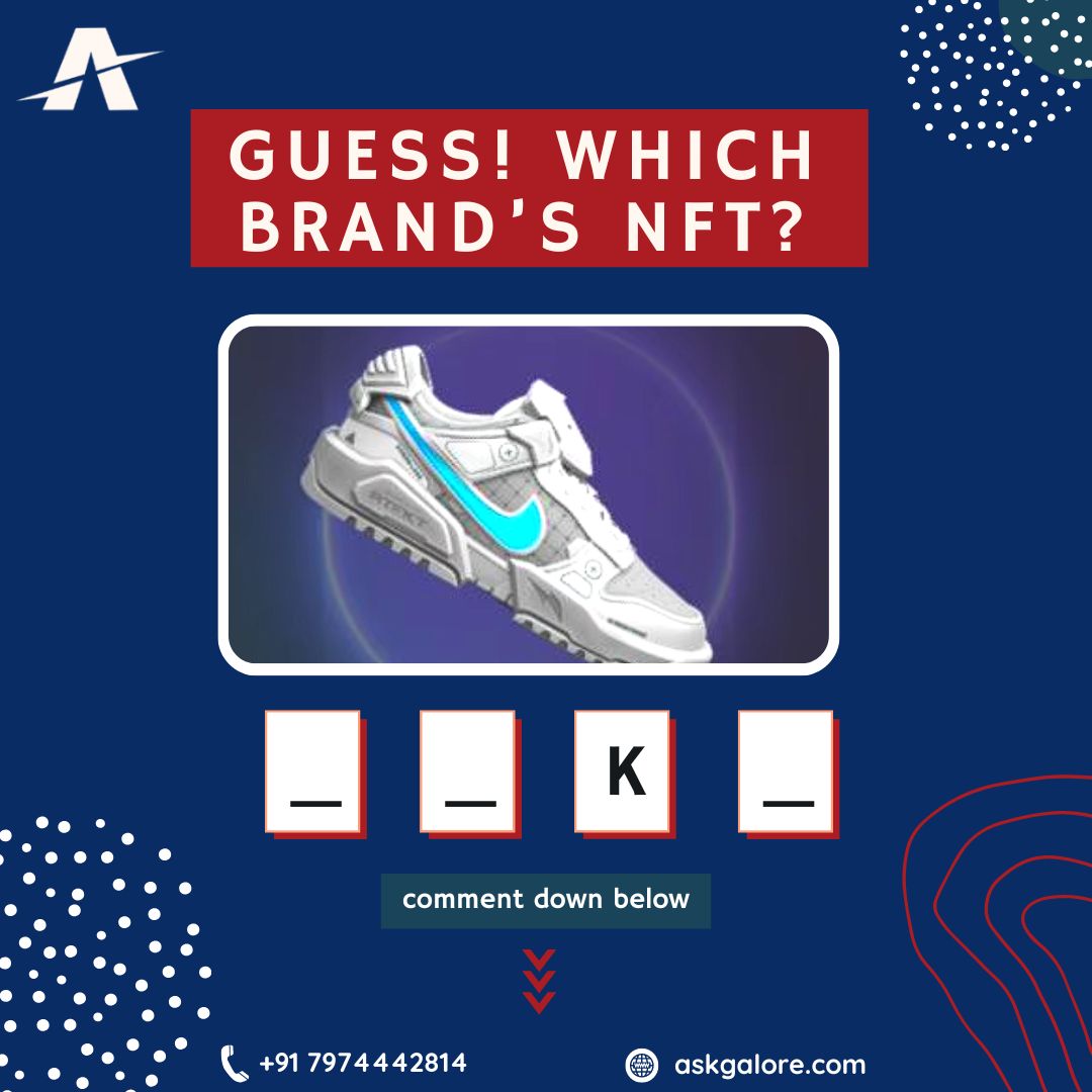 Can you unravel the mystery behind the brand? 🕵️‍♂️ Put your brand knowledge to the test! 

#GuessTheBrand #NFTCommunity  #NFT #NFTs  #Nike