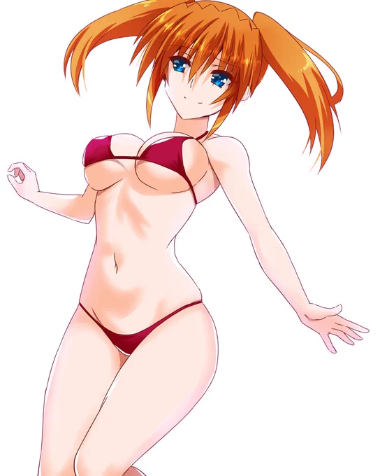 ちょっとタイミングが合わなかったので 同日だけどスバルに続いてティアナも～ ちょっと困り気味で巻き込まれるやつ^^