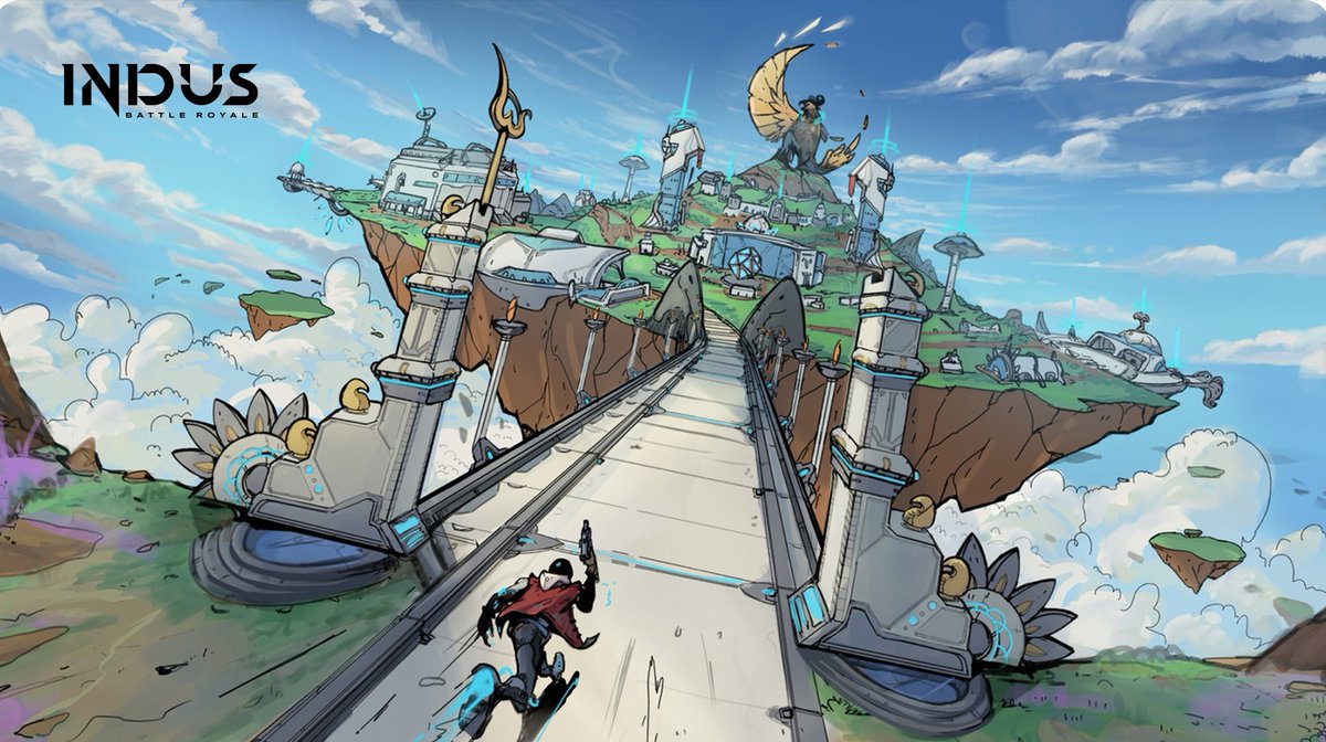 PrimeRushGame's tweet photo. This time on #WallpaperWednesdays, you're 🏃🏻‍♂️to Jatayu Central🦅. Tap and hold the image for a new wallpaper for your 📱 and 💻. #GameDev #MadeInIndia #IndusGame https://t.co/9kzLGOD8KN