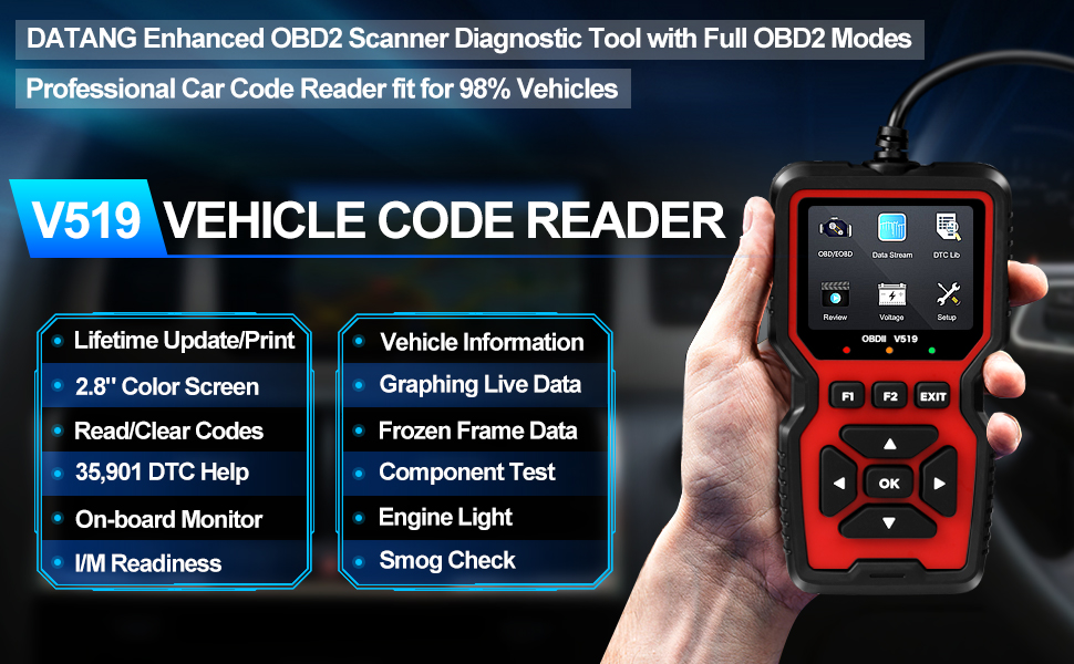 IntroduceVideo's tweet image. |Features/Details/Specifications| DATANG OBD2 Scanner Diagnostic Tool, Auto Check Engine Code Reader with Full OBD2 Functions, Reset... #DATANGOBD2ScannerDiagnosticTool #DATANG #OBD2Scanner #DiagnosticTool #CheckEngineCodeReader #CarDiagnosticScanTool pinterest.com/pin/5956714882…