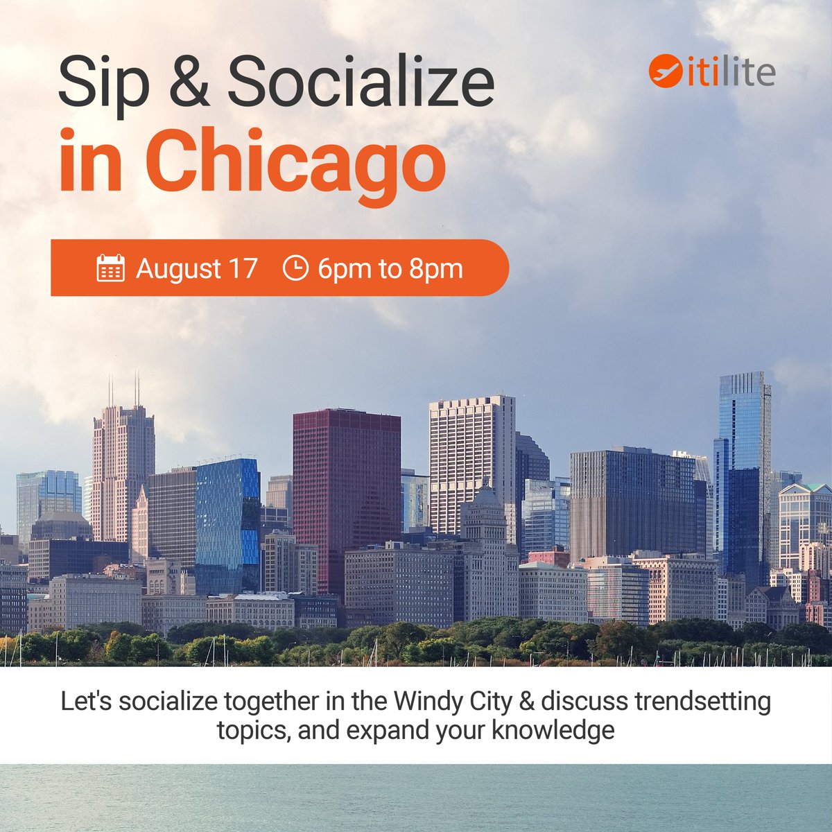 Join us for an unforgettable networking experience at Sip and Socialize! Secure your spot now  August 17th Chicago - lnkd.in/dKRutVEG August 24th New York - lnkd.in/dTYdDsc7 #itilite #BusinessTravel #TravelSolutions #TravelSmart #TravelManagers #SipAndSocialize