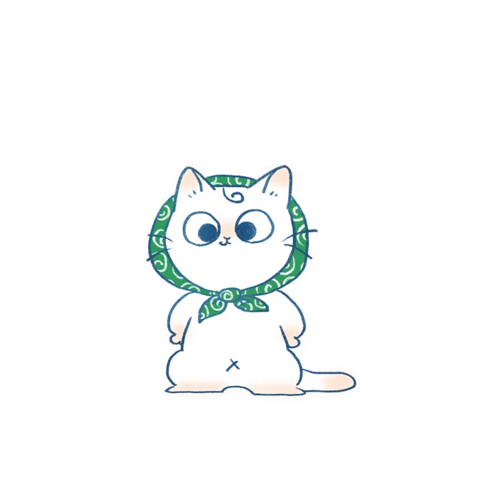 風呂敷ねこ