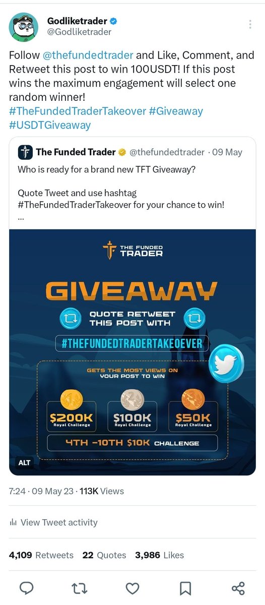 Godliketrader's tweet photo. @thefundedtrader 2.8k followers 🙏😭
https://t.co/yDdBTVMmCl https://t.co/zPVCDp4qQR