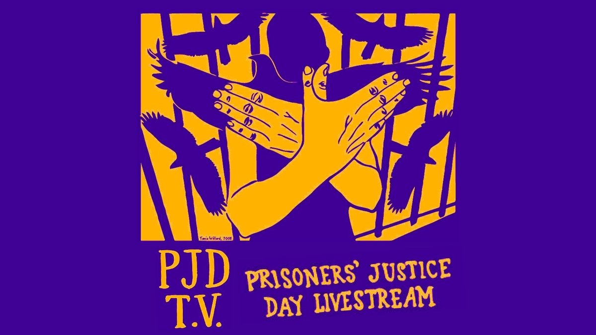 NoPrisonsCanada's tweet photo. Check-out this year's Prisoners' Justice Day | #PJD TV broadcast tomorrow | August 10th from 5-10pm ET with hosts @DesmondCole and @ElJonesPoet.  

For details, visit:
https://t.co/rZfuJePWea https://t.co/5XWW3MLbRX