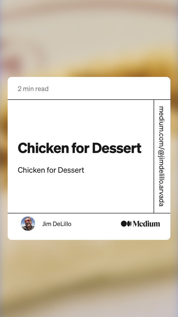 JimDeLilloPhoto's tweet photo. “Chicken for Dessert” by Jim DeLillo
https://t.co/ej6jDFKdCP https://t.co/qyPu5a3Ol8