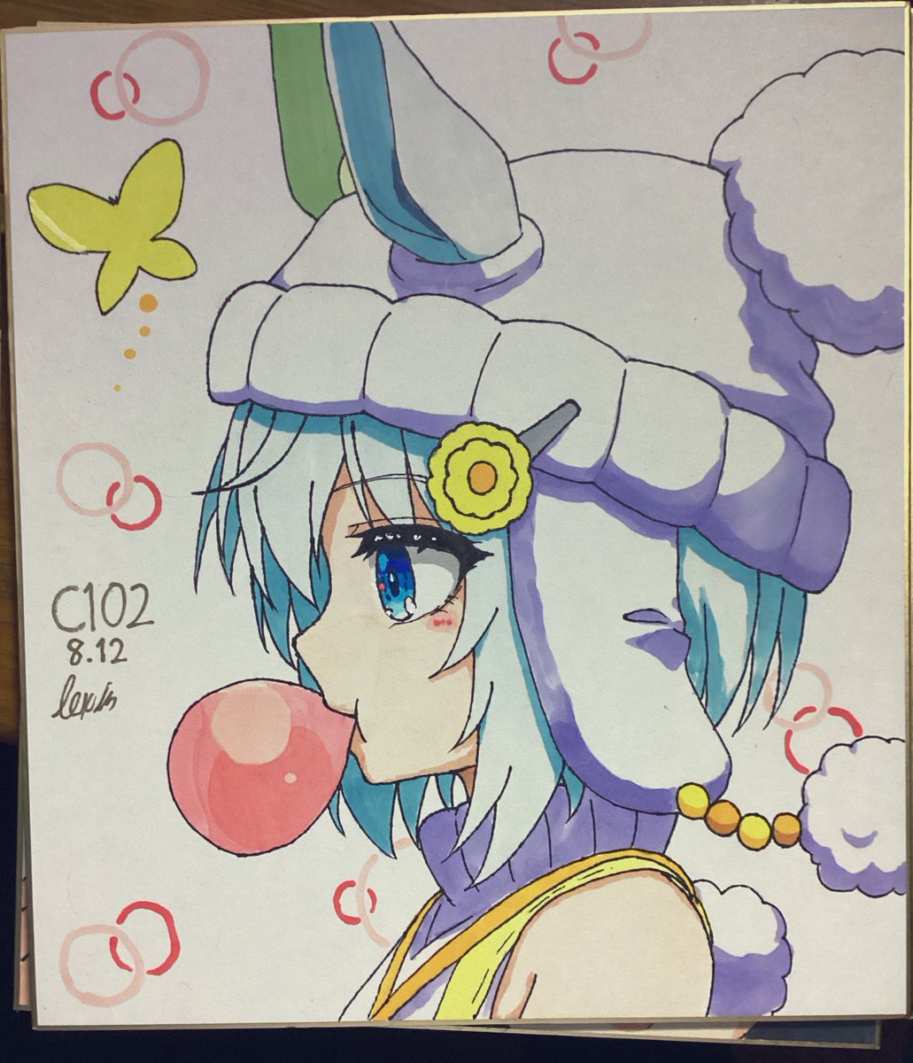 セイウンスカイ(ウマ娘) 「セイちゃん色紙3枚描けました」|Lexisのイラスト