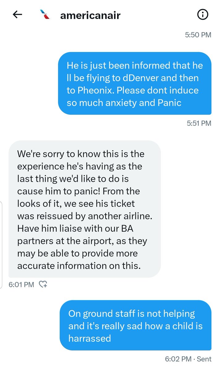 mishkkasingh's tweet photo. @AmericanAir This is your HELPFUL response https://t.co/VSksoxCAvp