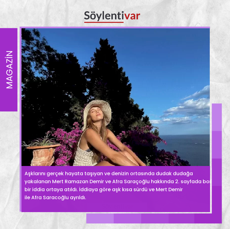 Mert Ramazan Demir, Afra Saraçoğlu ayrıldı mı? #soylentivar,#fyp,#kesfet #mertramazandemir #afrasaracoglu #magazin