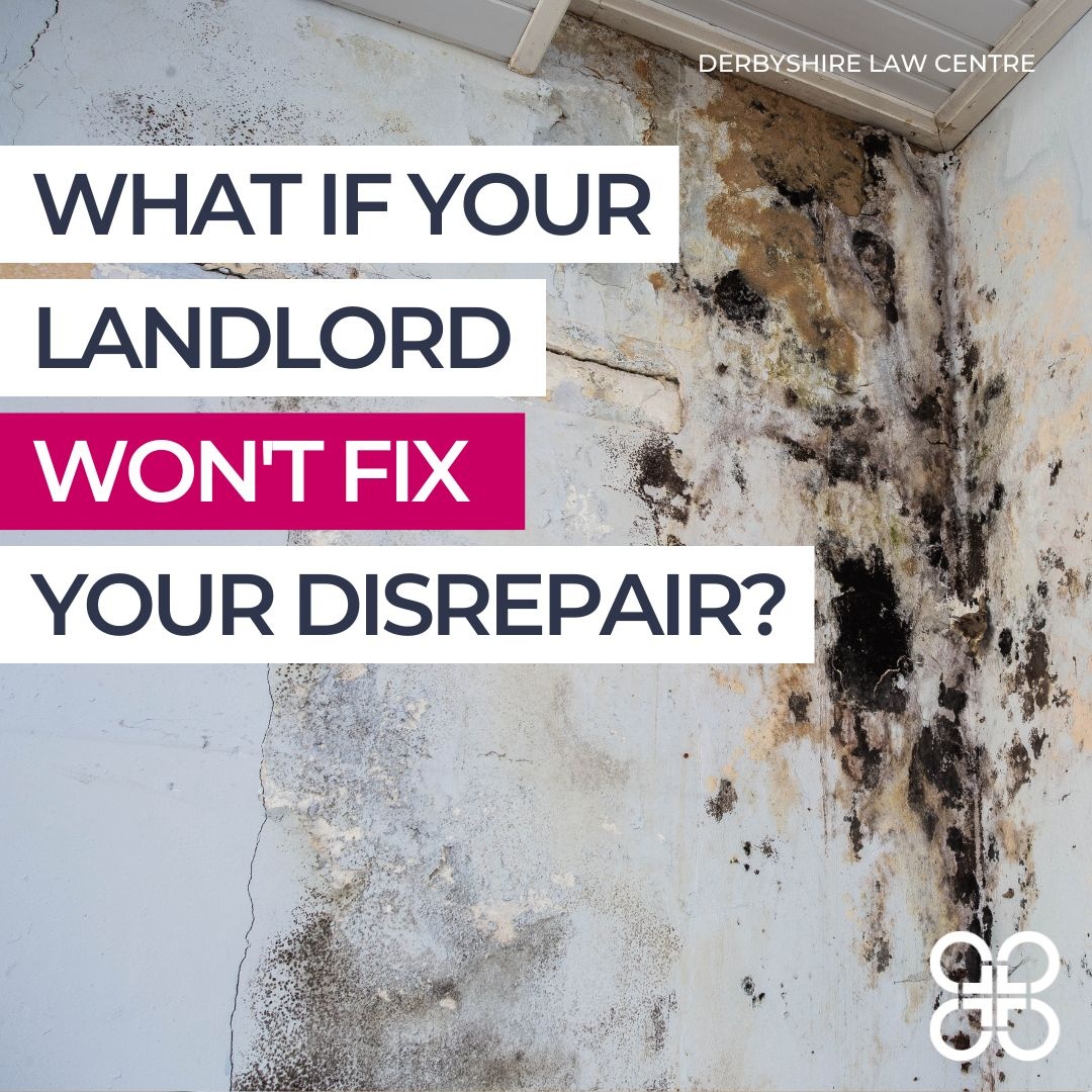 If your landlord won't fic your repairs you need to keep as much evidence as possible and continue to try to contact your landlord. You should also speak to your council's private rental team. #housingcrisis