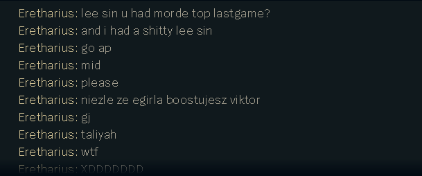 2 tygodnie bez czatu ):