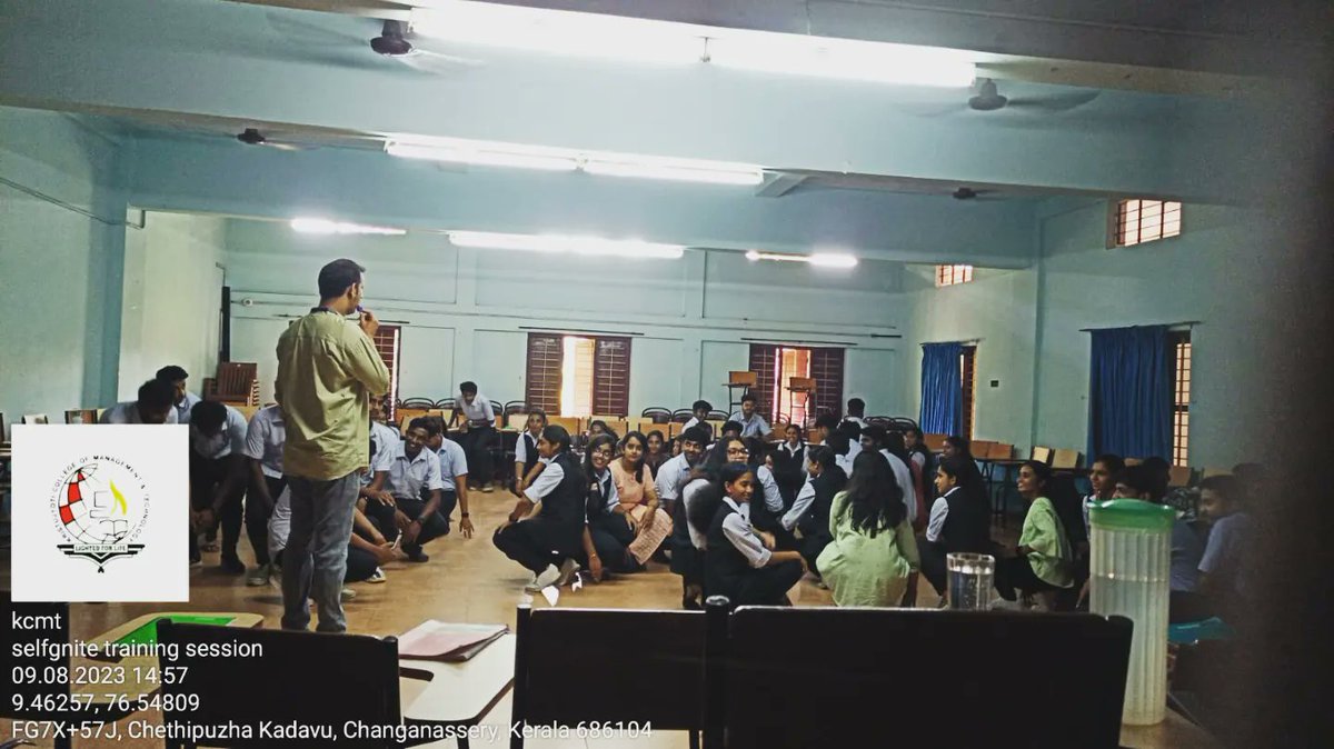 vattapparamban's tweet image. Excited to share about my session on "Institutional Behavior and Time Management" with the bright first-year students from Kristu Jyoti College, Changanassery during the three-day Induction Program organized by Team INSPIRE at Srishti Campus.
#TimeToExcel #InstitutionalSuccess