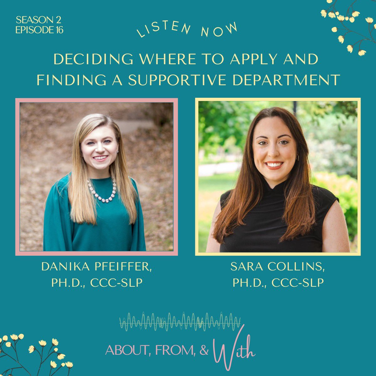 About, From, & With: An SLP Podcast tweet media