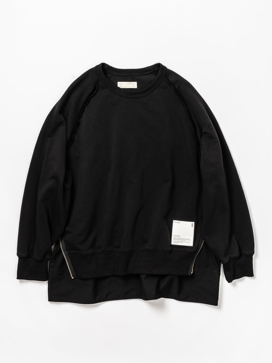 wizzard_fac's tweet photo. ◤◢◤◢◤◢◤◢◤◢◤◢◤◢
#WIZZARD AUTUMN WINTER 2023 COLLECTION [ Bloom ]
◤◢◤◢◤◢◤◢◤◢◤◢◤◢

📍 LAYERED ZIP SWEAT 📍

落ち間のある布帛素材を裾からレイヤードさせたクルーネックスウェット。

Model：身長180cm  着用サイズ：2

#wizzard_fac https://t.co/UHyWV2yyWh
