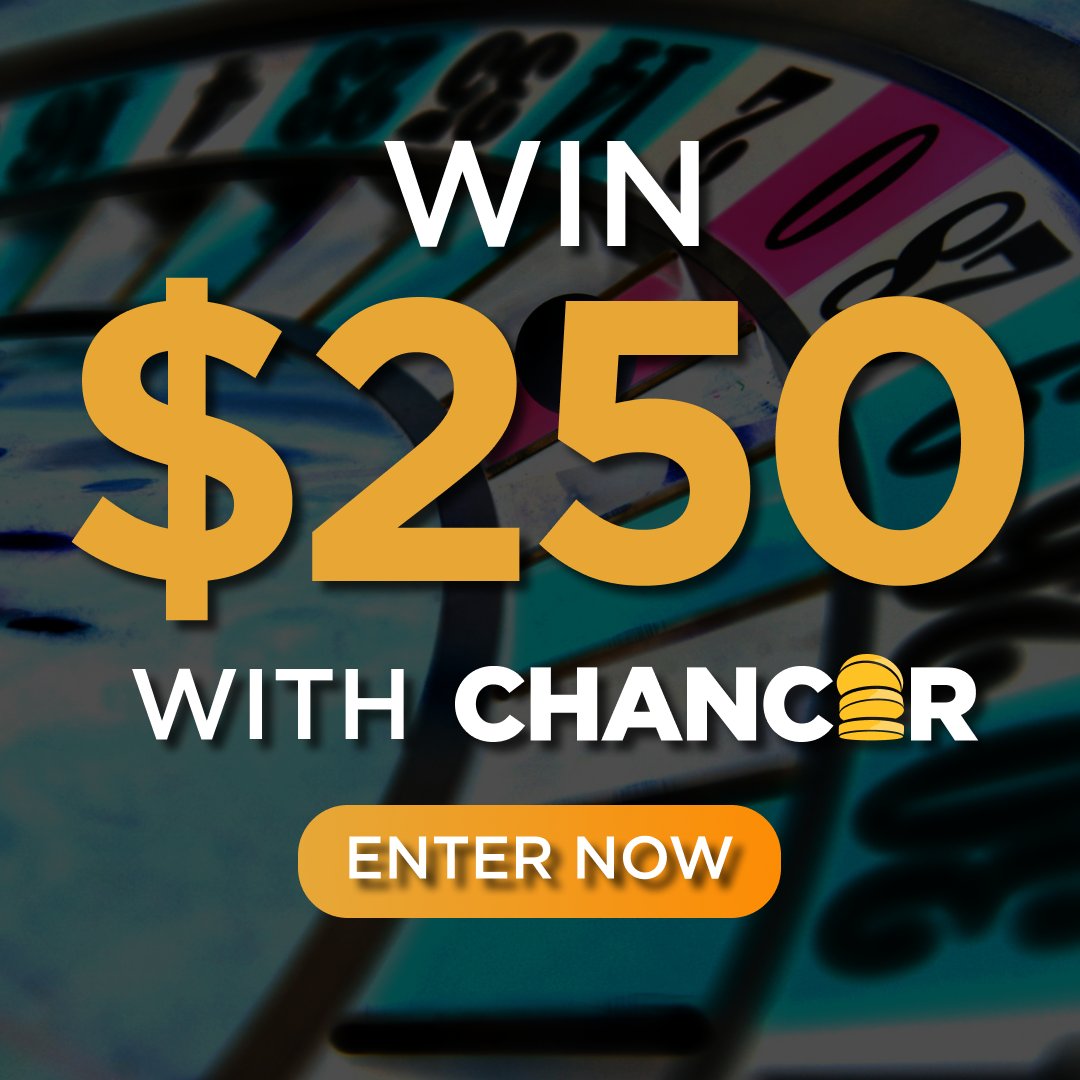 🚨GIVEAWAY ALERT🚨

Win $250 with #Chancer🤑

It's EASY⬇️
1️⃣Follow <a href="/ChancerProject/">Chancer.com</a> 
2️⃣Like and Retweet this tweet
3️⃣Join our Discord using the link below
4️⃣Post proof in the comments

🔗discord.gg/chancer

⌛️48 HOURS TO ENTER⏳

#Giveaway #GiveawayAlert
