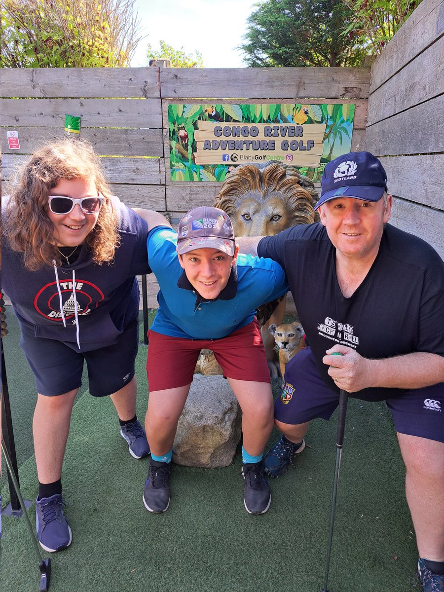 DougProp's tweet photo. Props on Tour took on the local adventure course...experience shone through...with Youngest picking up silver. And we all helped Eldest's girlfriend #PropsOnTour https://t.co/ydeIkWOK38
