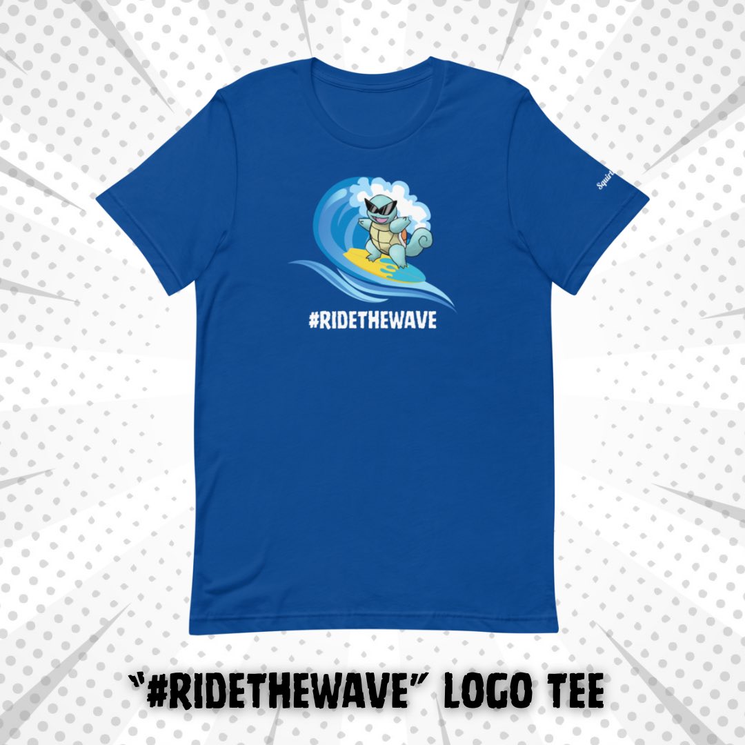SquirtlesDen's tweet photo. Introducing the “Ride the Wave” Collection🌊🐢💦 

Thank you to everyone who’s supported “Riding the Wave” thus far! 💙

This is my FIRST release, I hope you all enjoy! 💎 (link in replies)

Designed by: @crunchess_ 

#RideTheWave https://t.co/rm9Y94h4cc
