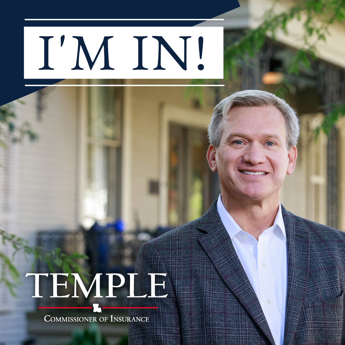 ICYMI: I officially qualified yesterday in the race to serve as your Commissioner of Insurance. I am ready to fight for you and our great state!
