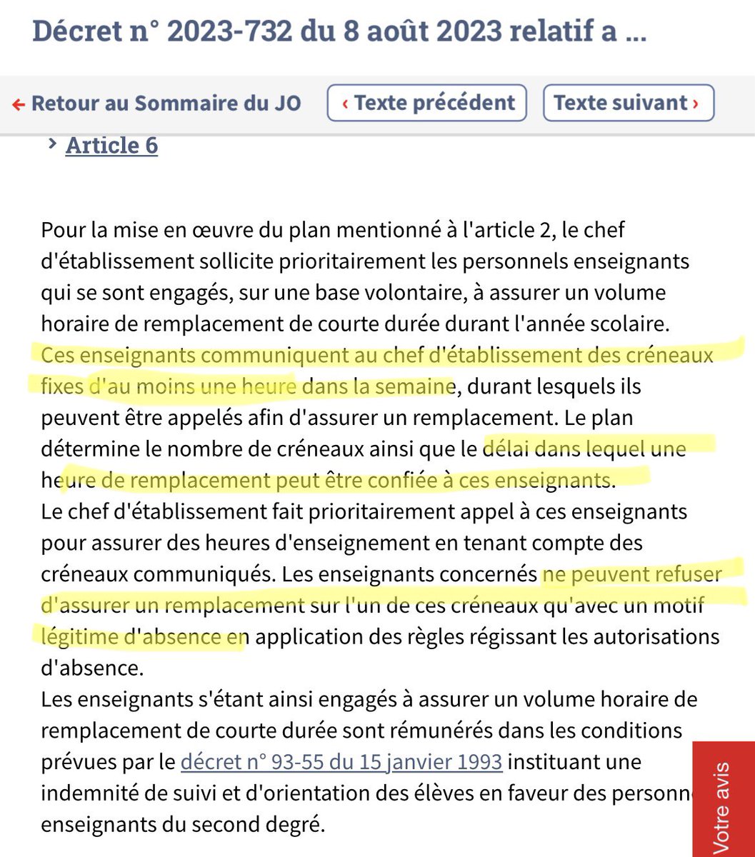 juliendelmas's tweet photo. 📢 Publication du décret n° 2023-732 du 8 août 2023 relatif au remplacement de courte durée dans les établissements d'enseignement du second degré.

https://t.co/6OR2jldnrB https://t.co/zO16OIGlHz