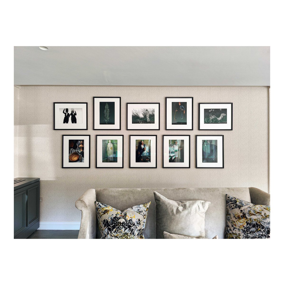 Photography series hung with an aim for balance and order.

#artinstallation #londonhomes #londonart #interiordesign #homeinspiration #londoninteriors #townhouse #luxuryproperty #homeinterior #interiorstyling #interiorsinspo #interiorinspirations #interior #bespokeinteriors