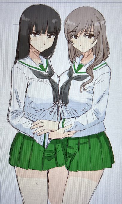 痴女感溢れるミニスカセーラー。 