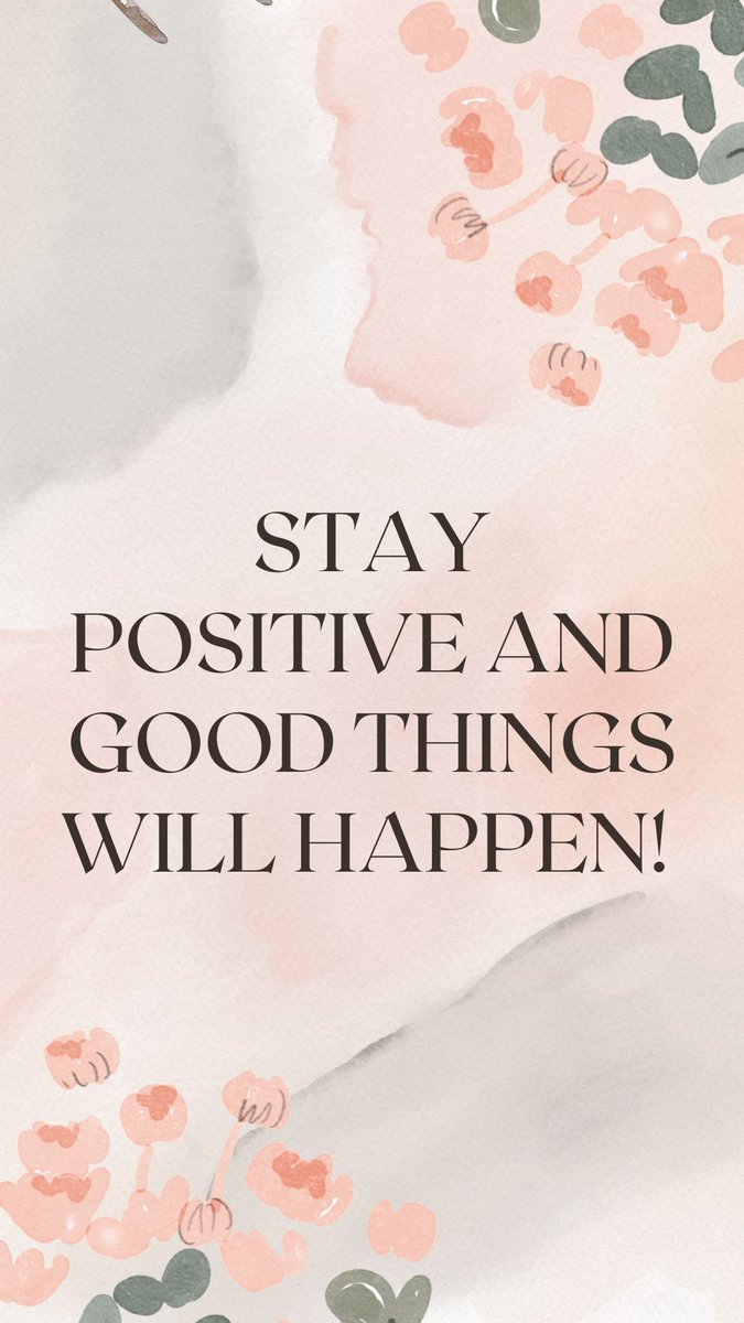 #WisdomWednesday
Choose to be optimistic, it feels better!
