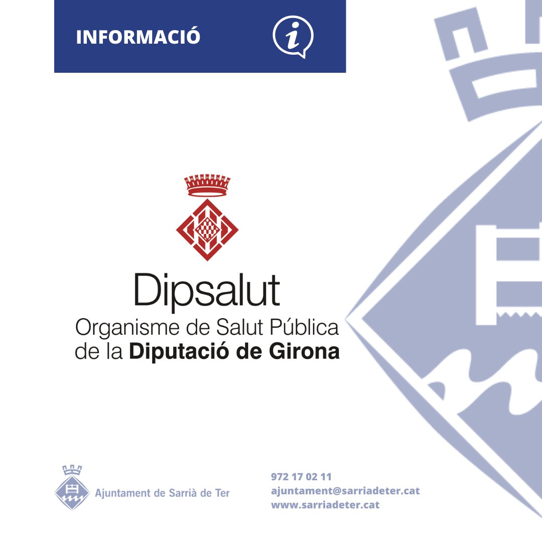 SarriadeTer's tweet photo. ✅ Subvenció de @Dipsalut per finançar l’Oficina Municipal d’Atenció a la Gent Gran i Famílies de Sarrià de Ter

📲 Tota la informació disponible al web de l'ajuntament https://t.co/1D5Ms5etY1