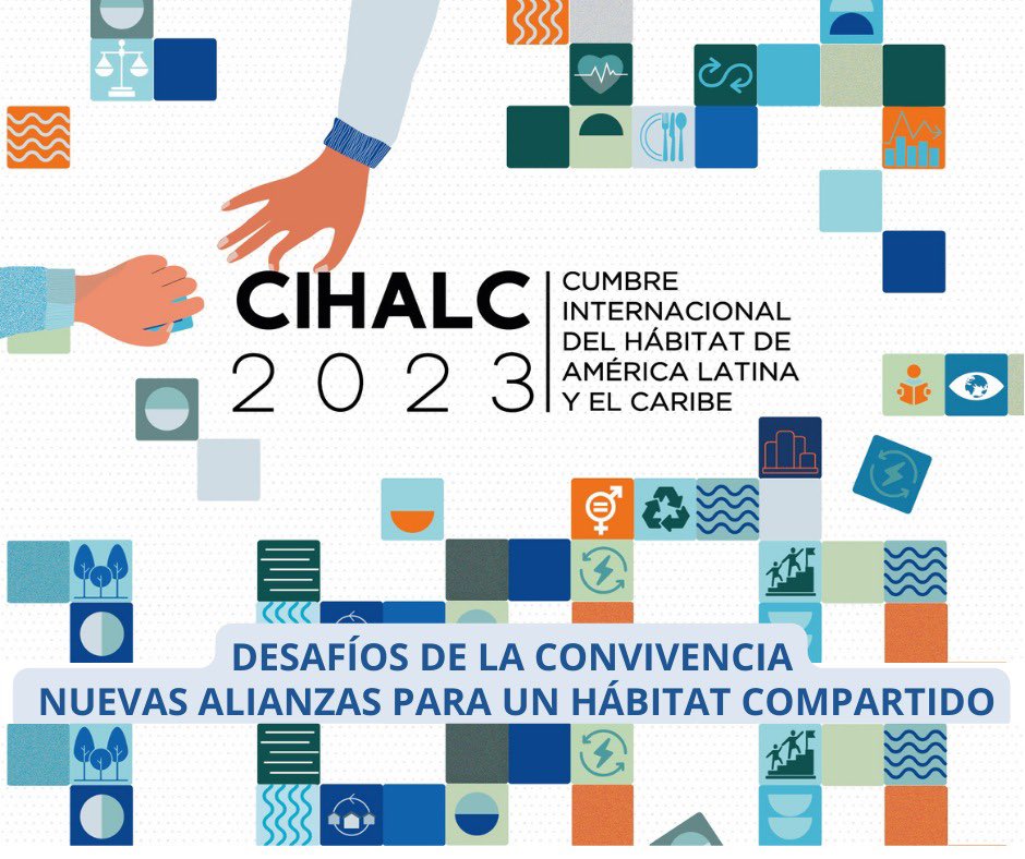 FLACMA_'s tweet image. Conoce los principales objetivos, ejes temáticos y estructura programática de la &amp;lt;Cumbre Internacional del Habitat de América Latina y el Caribe&amp;gt; #CIHALC2023

🗓 28 - 30 de Agosto

📍 Guadalajara 🇲🇽

ℹ️ flacma@flacma.lat