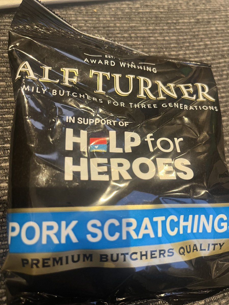 Gav1981's tweet photo. Pork Scratchings… the snack of kings!!! #porkscratching https://t.co/NfBgENea77