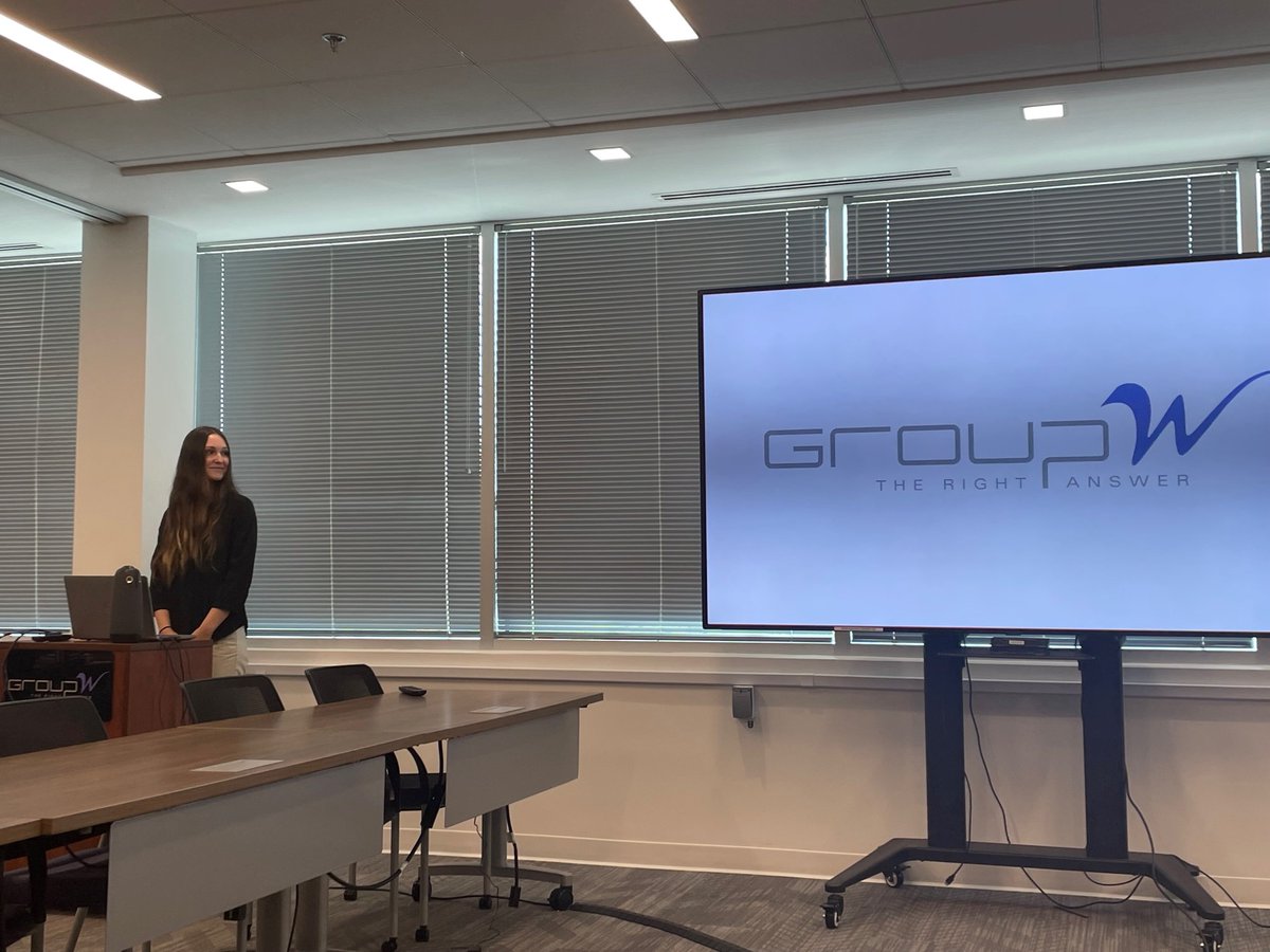 Group_W_Inc's tweet image. Intern Stephanie said, "I learned so much about #softwaredevelopment and #GUIdesign over the course of my summer internship with @group_w_inc. I can't wait to utilize all the knowledge I've gained here in my upcoming classes this year!" 3/