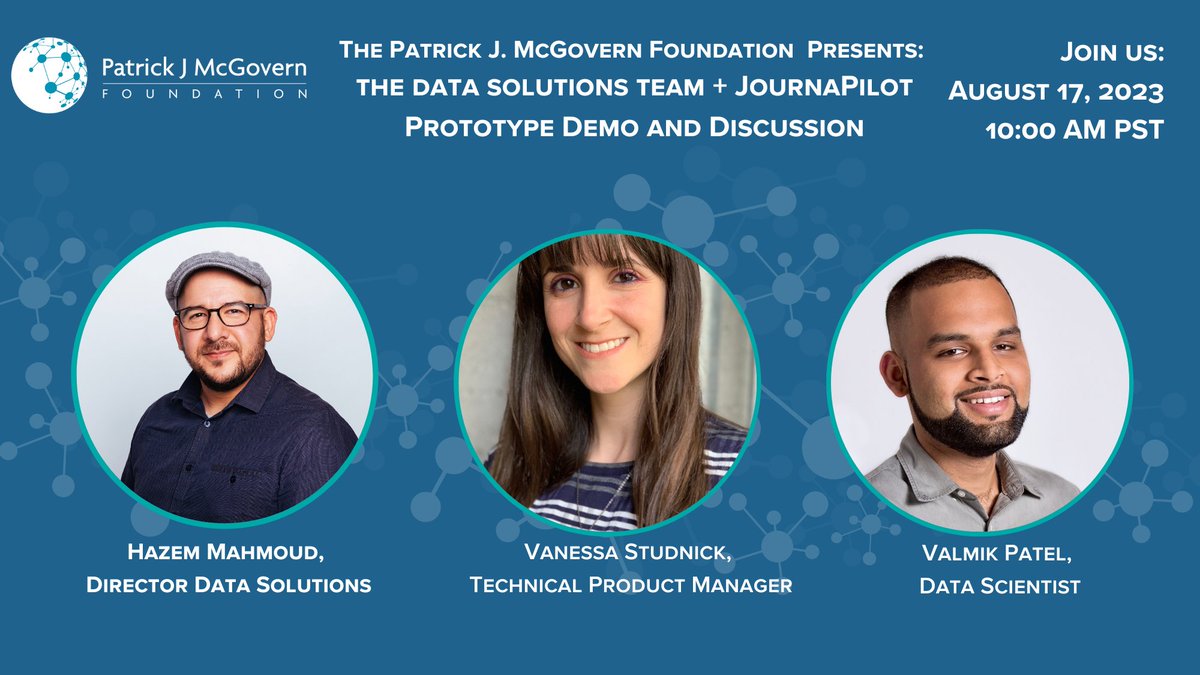 Patrick J McGovern Foundation tweet media