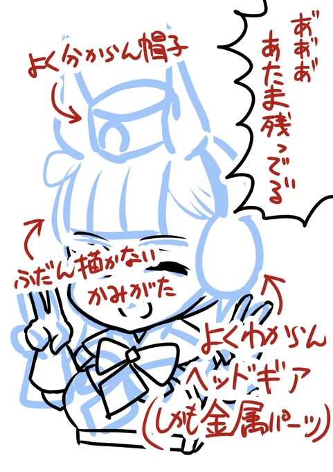 ゴルシ描き始めた時によくあった現象 (2/2) 