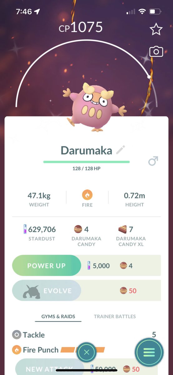 Ooooo new shiny! #PokemonGO #gaymer