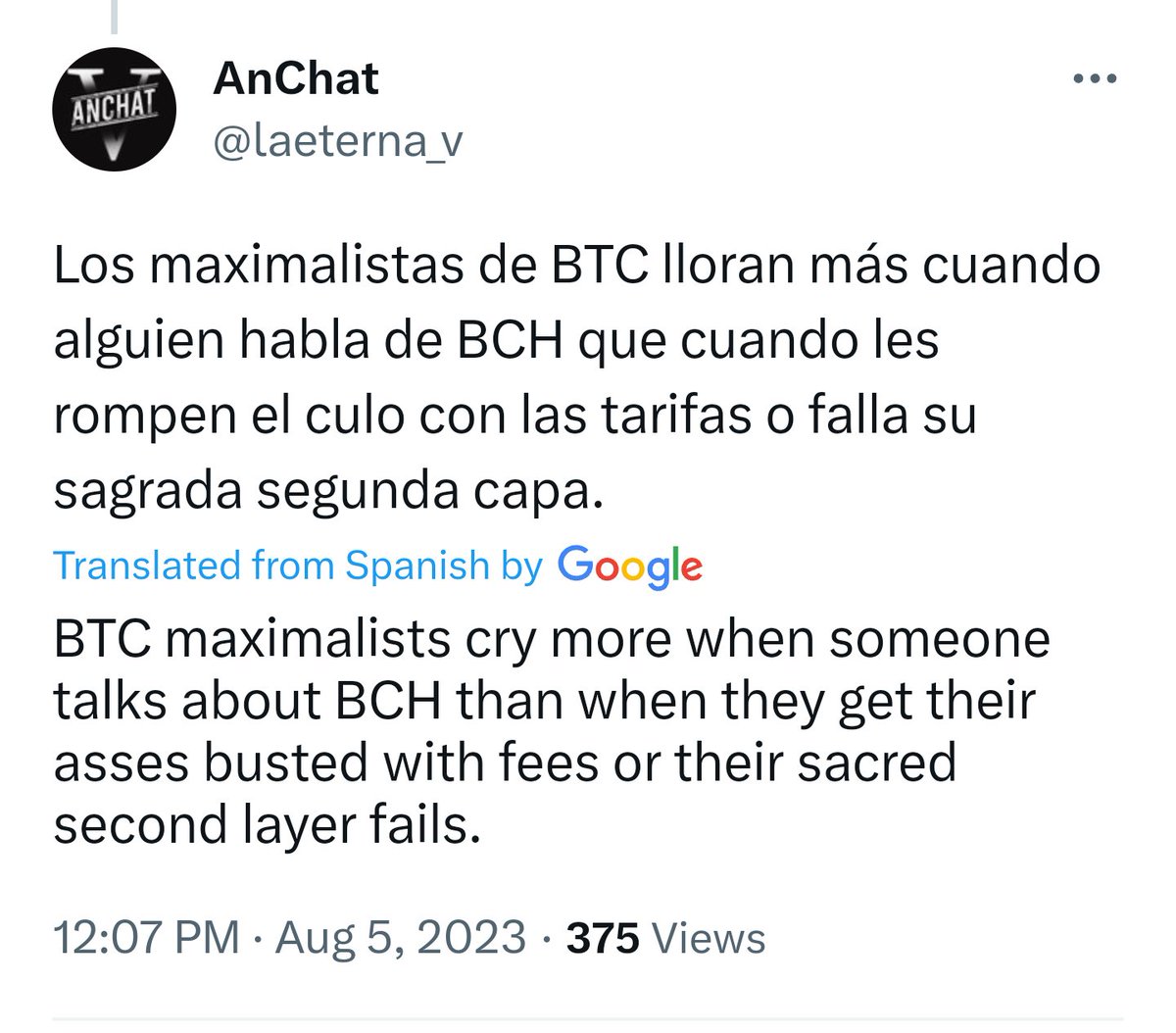 samnev86's tweet photo. @MrJPE @TheBCHPodcast @SlimeShadies @BCH_Guru @BCHArgentina Found some gold in the comments https://t.co/efOnOTzSUh