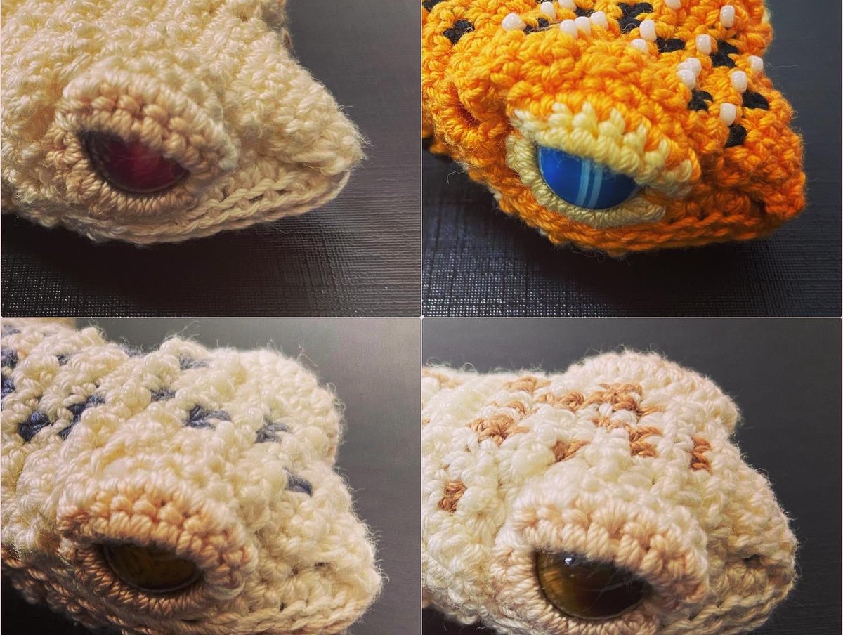 AlaKnitting's tweet photo. レオパ！

#編み物 #crochet #レオパードゲッコー #LeopardGecko https://t.co/i8WzyxpKvN