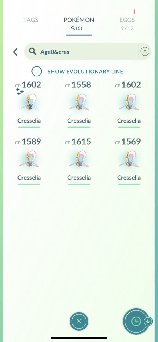 Cresselia Raid Hour done✅
1 shiny ✨