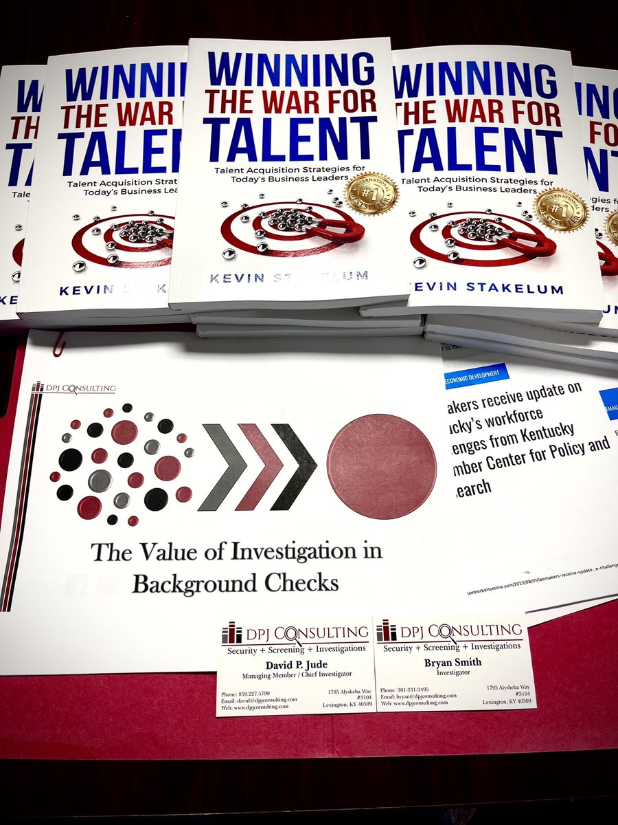DPJConsulting's tweet photo. We have a great opportunity ahead of us and our entire team is excited for this.  We’ll be speaking to a room full of decision makers about our RIPS process for pre-employment background screening.  

#WishUsLuck #RIPS #BackgroundChecks #WeCanHelp #Entrepreneurship #Presentation https://t.co/sdocLullYG