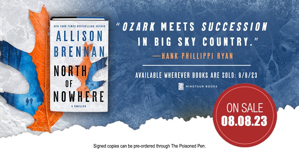 Wishing a happy book birthday to <a href="/Allison_Brennan/">Allison Brennan</a>! Her first stand alone in her long and illustrious career! WTG, AB! Eager to read!