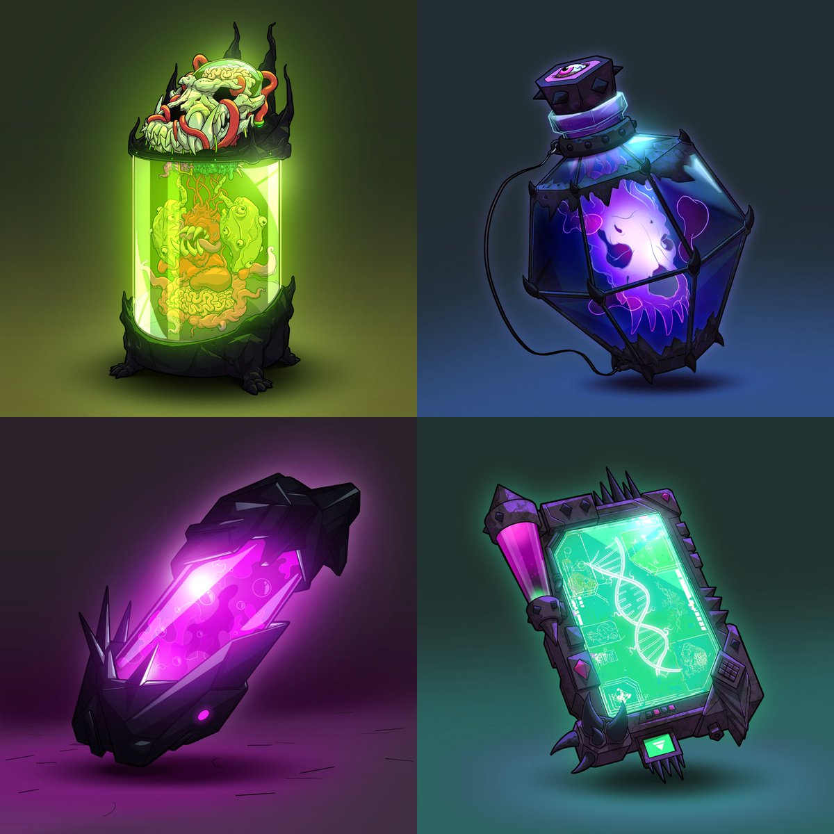 Blaksoot and Darkfang are close to perfecting their forms of Fusion. The time is nigh..

For some, Fusing is a quest to cure Serum Sickness, or fight back. For others, it’s a twisted path to power.

A thread 🧵