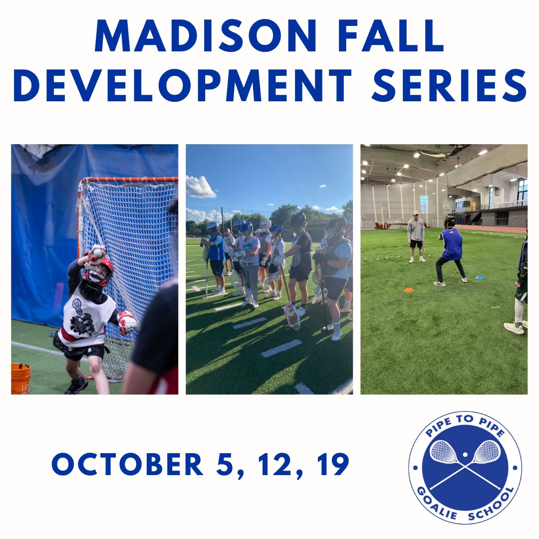 Pipe to Pipe Goalie School tweet media