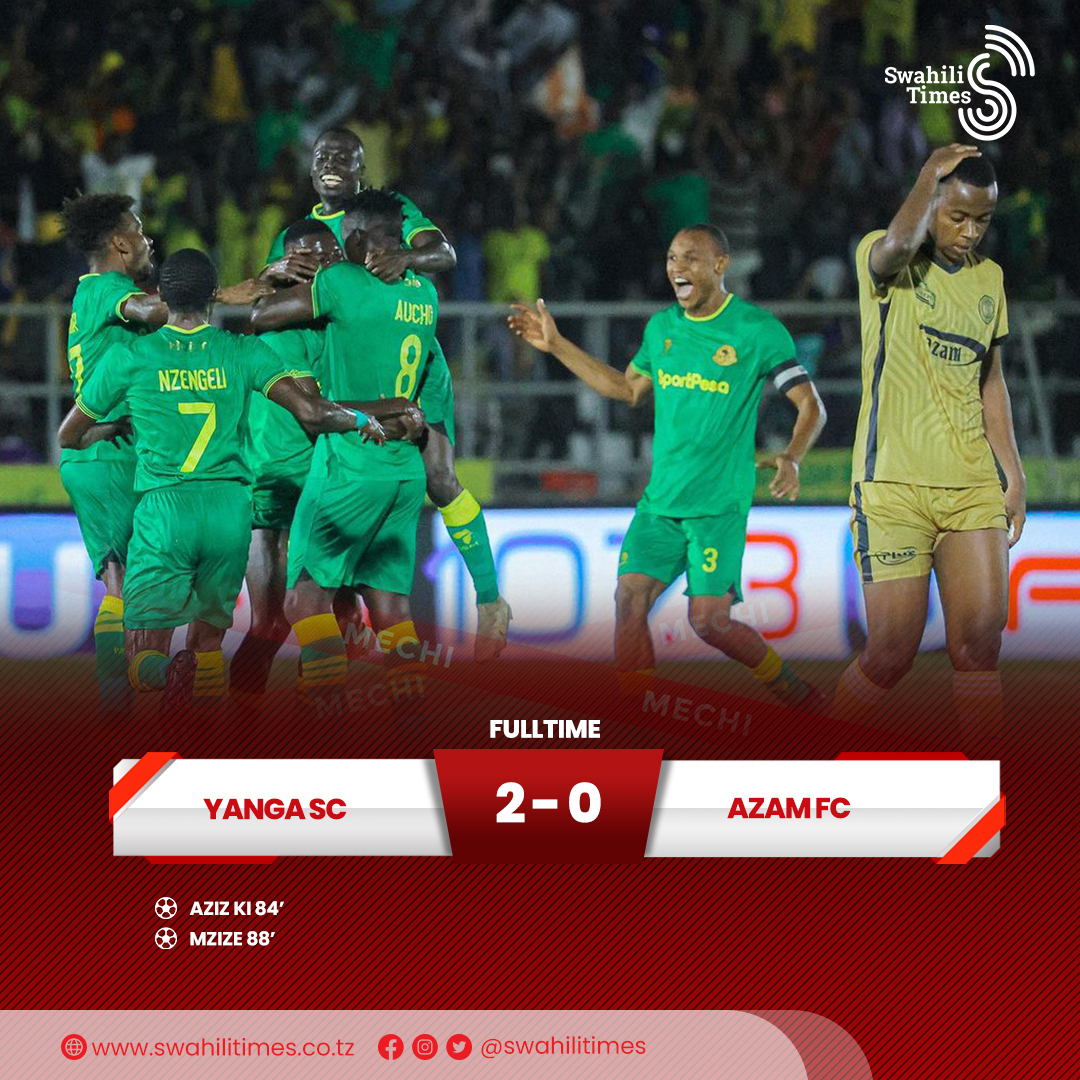 #NgaoYaJamii2023 
FT: Yanga SC 2-0 Azam FC