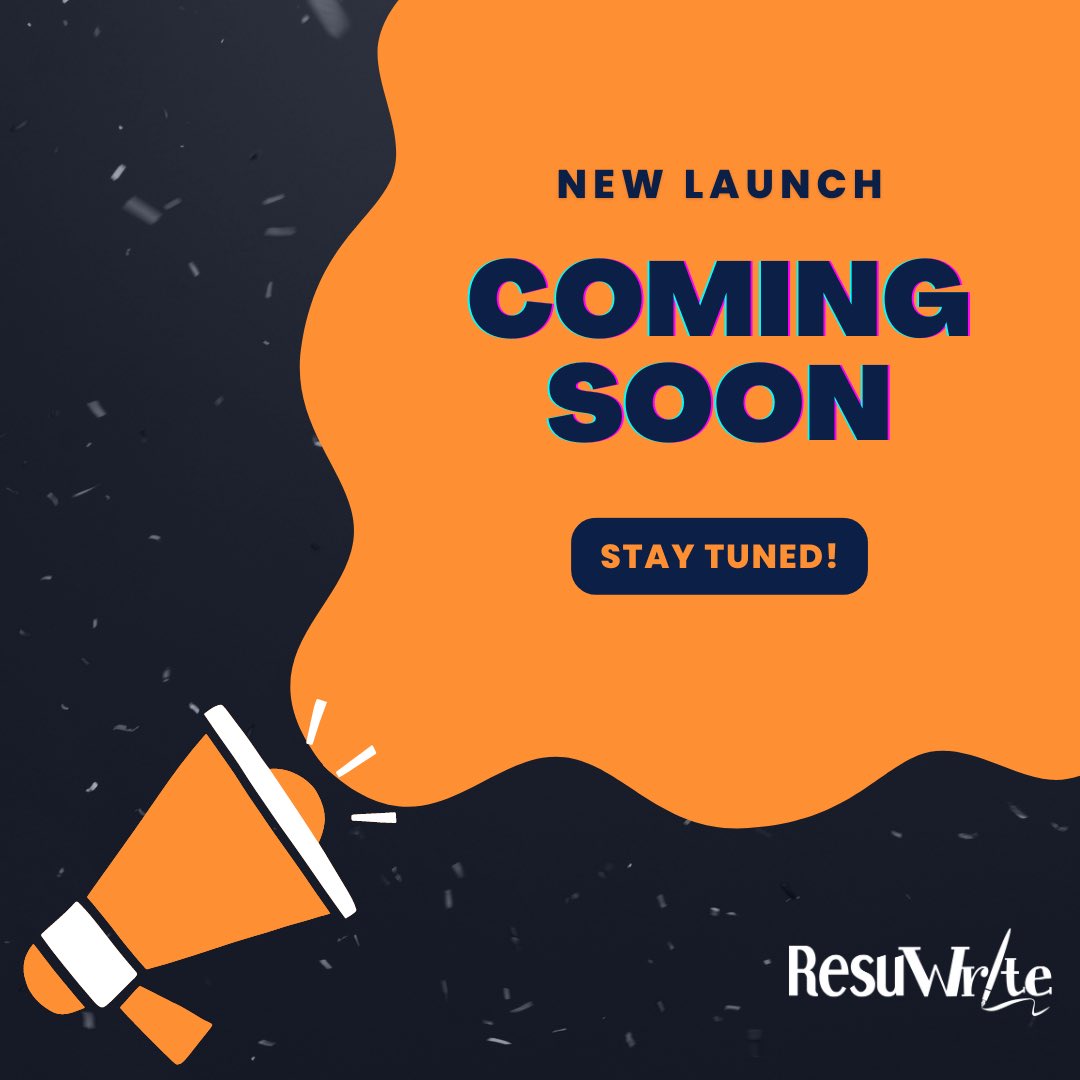 ResuWrite's tweet photo. 🚀 The countdown has BEGUN! 

Just 3 days until we drop something HUGE. We've been cooking up something special, and trust us, you're going to love it! 

Follow now, so you're first in line for the big reveal! 🔥 

#StayTuned #HypeAlert #3DaysToGo https://t.co/xelW86rJAc