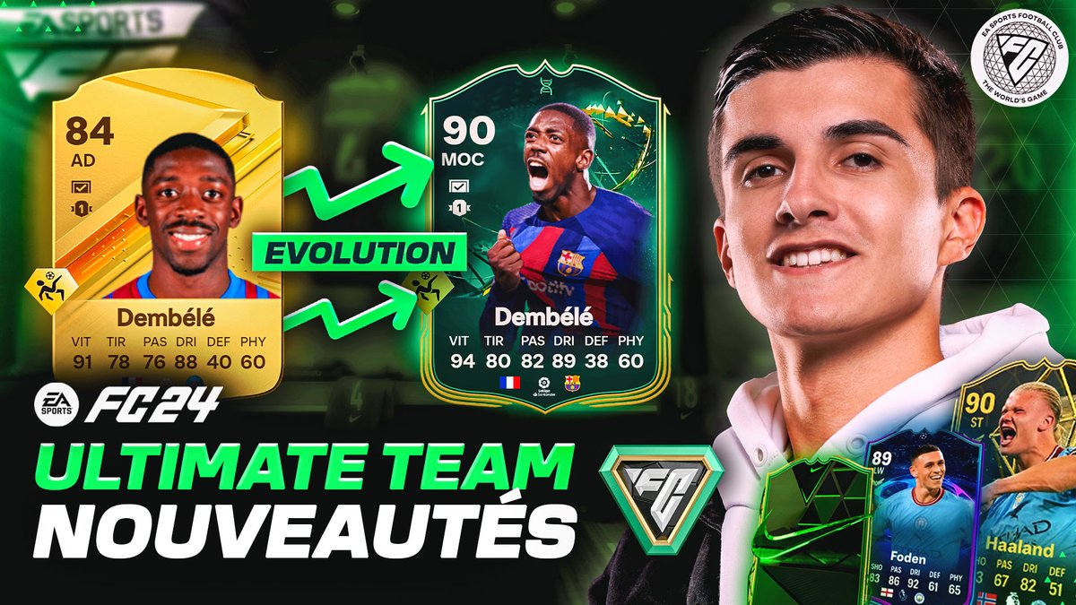 🎥 Nouvelle Vidéo 🎥 Tu veux savoir TOUTES les INFORMATIONS PRECISES sur Ultimate Team pour #EAFC24 ? 📰 Alors j'ai trouvé la vidéo que tu dois regarder 👀 Après ça tu seras mieux calé que tout le monde ! 🔝 youtube.com/watch?v=j_QW30…