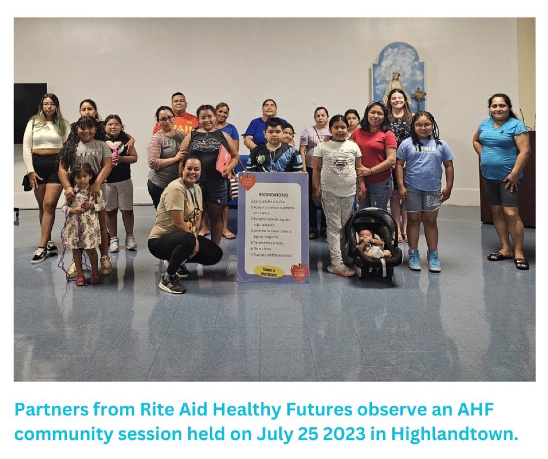Centro SOL (@jhcentrosol) on Twitter photo 📣Positive change starts with healthy kids! Centro SOL and Rite Aid Healthy Futures partner to build a healthier Baltimore.🎊
👉jhcentrosol.org/childhood-obes…
#jhcentrosol #riteaidhealthyfutures #publichealth #community <a href="/RAHFCharities/">Rite Aid Healthy Futures</a> 📣Positive change starts with healthy kids! Centro SOL and Rite Aid Healthy Futures partner to build a healthier Baltimore.🎊
👉jhcentrosol.org/childhood-obes…
#jhcentrosol #riteaidhealthyfutures #publichealth #community <a href="/RAHFCharities/">Rite Aid Healthy Futures</a>