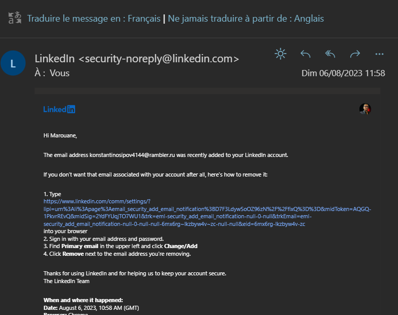 Marone110013's tweet photo. @dylanreedx @_buildspace the seem issue, @LinkedIn has a leak security of personal data https://t.co/loX6J7XsBU